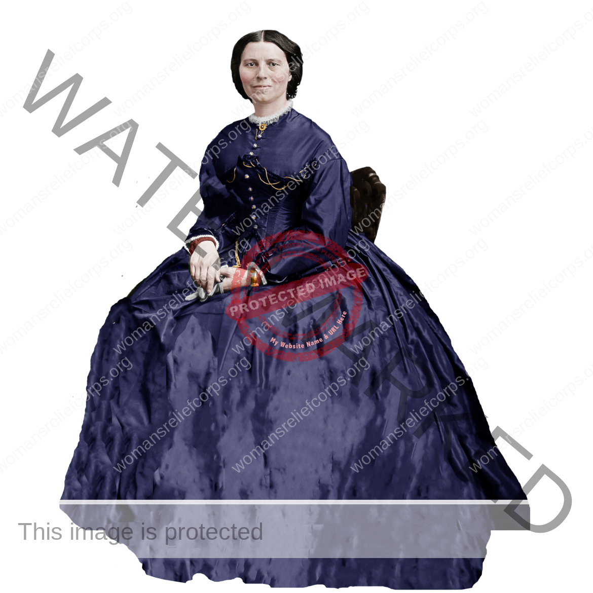 Clara Barton, Civil War nurse, founder American Red Cross